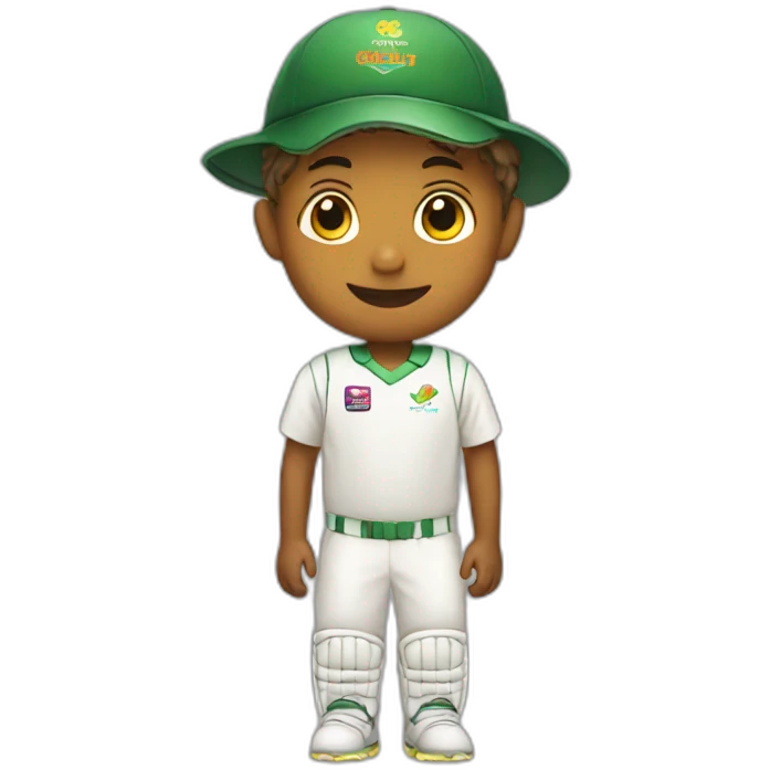 Cricket Boy emoji
