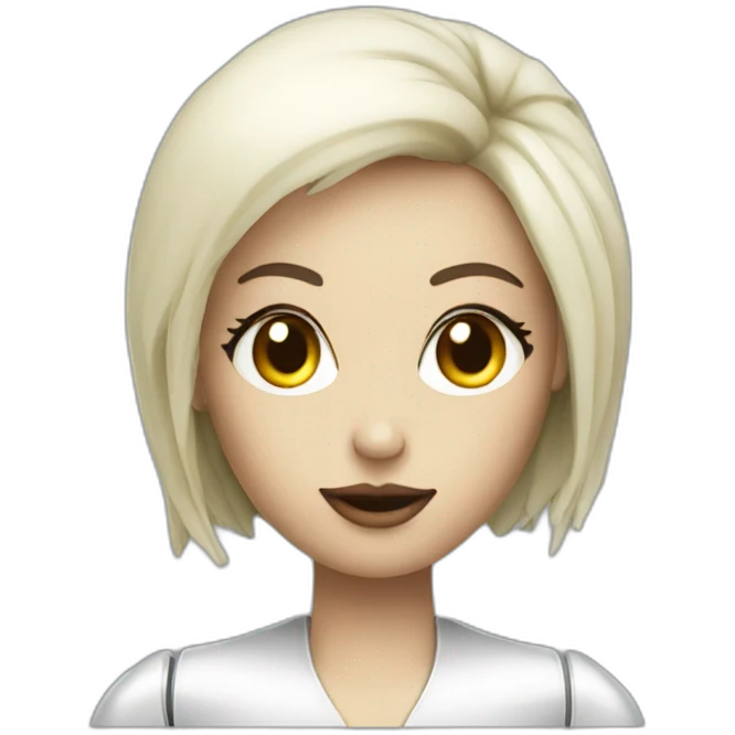 Latex robot women emoji