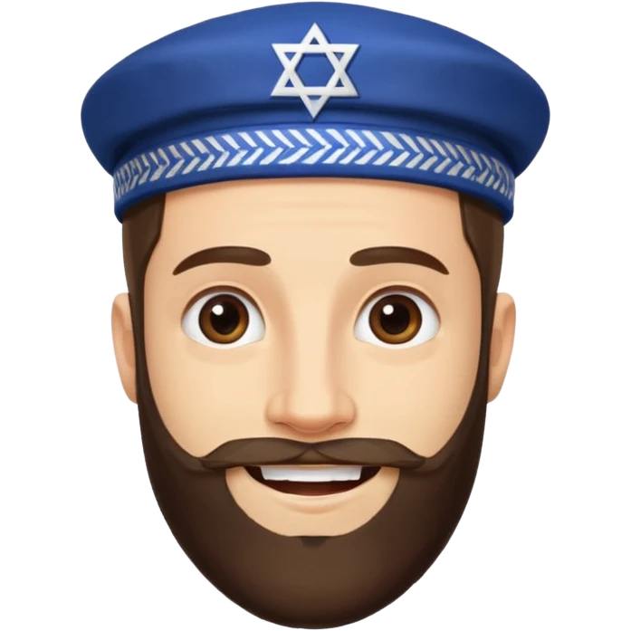 Stereotypical Jewish man emoji