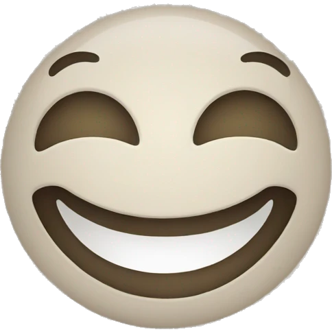 happy smiley cute face with a moving smile emoji