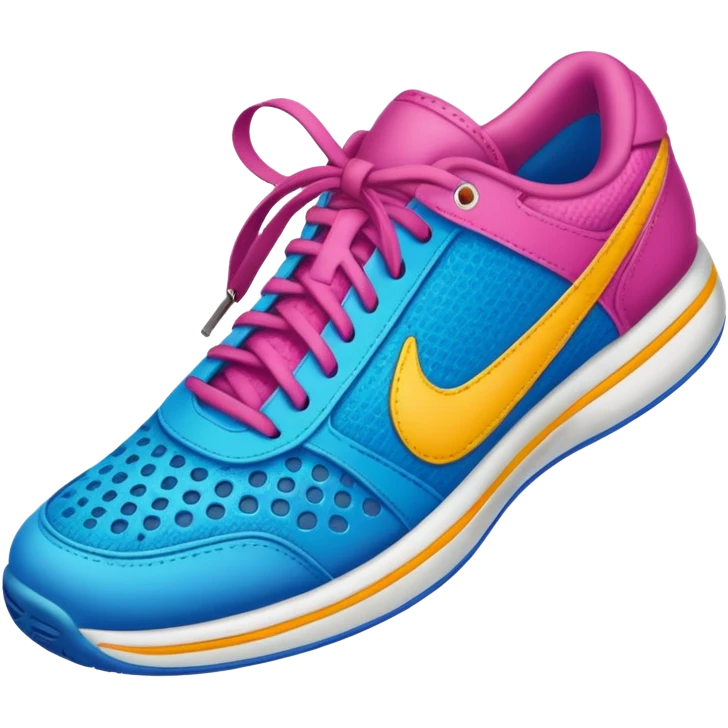 Colored tennis shoes emoji