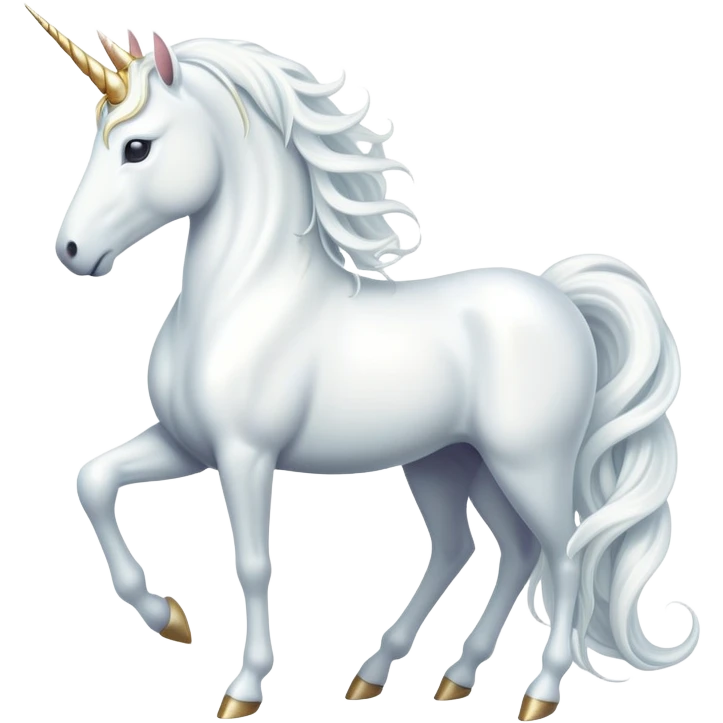 cinematic-beautiful-white-unicorn-emoji,-poised-and-regal,-with-a-slender,-ethereal-form-draped-in-a-pristine-white-color,-a-flowing-mane-and-tail,-and-a-glistening,-spiraled-horn-that-radiates-pure-light,-simplified-yet-sharp-and-majestic emoji