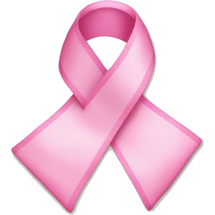 Pink ribbon emoji