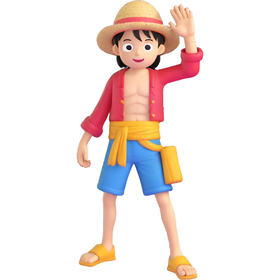 Luffy from One Piece emoji