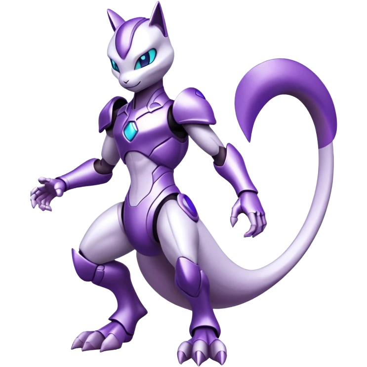 Protogen-Mewtwo-hybrid (full body) emoji