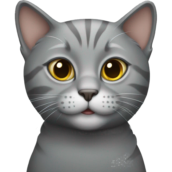 gray cat emoji