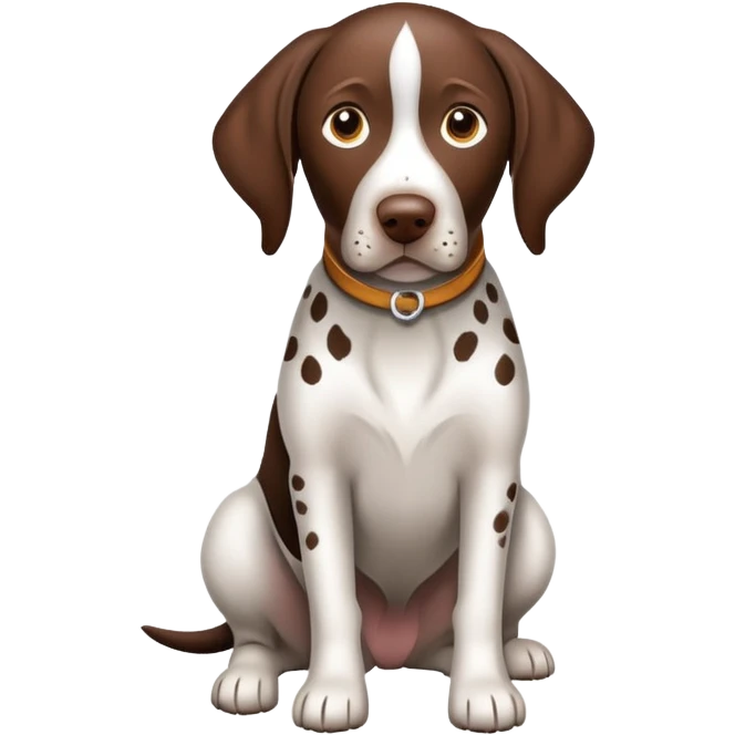 German shorthair pointer emoji