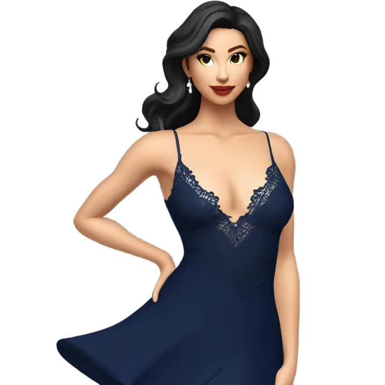 Navy blue tango emoji