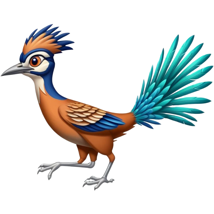 Cartoon roadrunner emoji