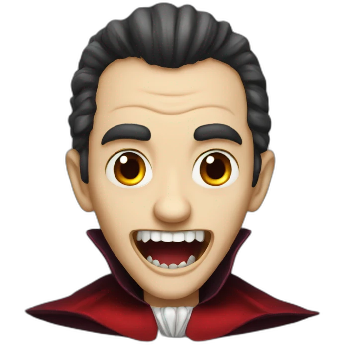 Noteeth dracula emoji