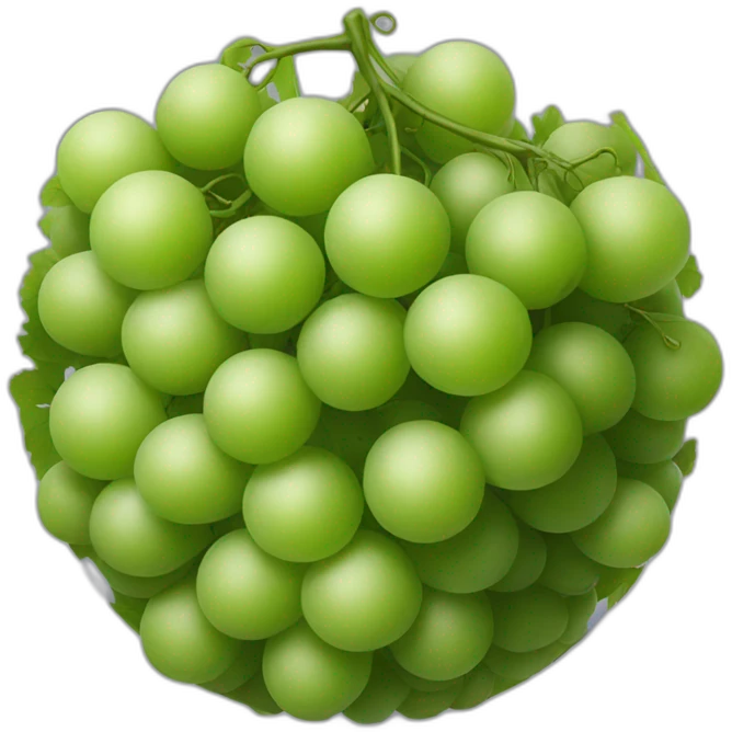 grapes and vines sphere emoji
