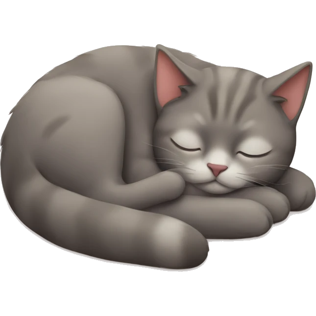 cat sleeping  emoji