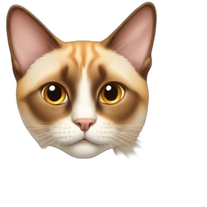 a-siamese-and-a-orange-cat emoji