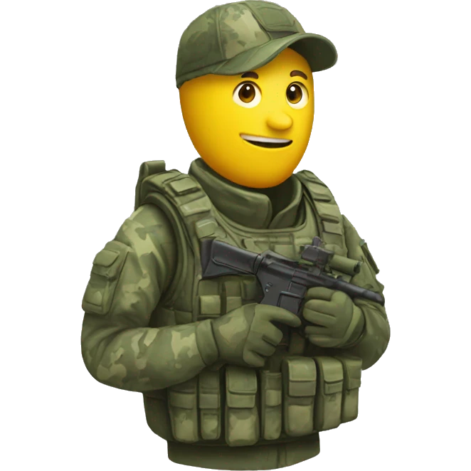Camouflage controller emoji