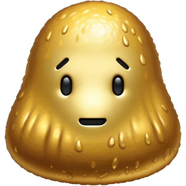golden poop, no face emoji