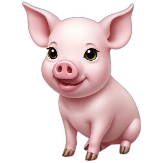 Dior pig コーヒー emoji