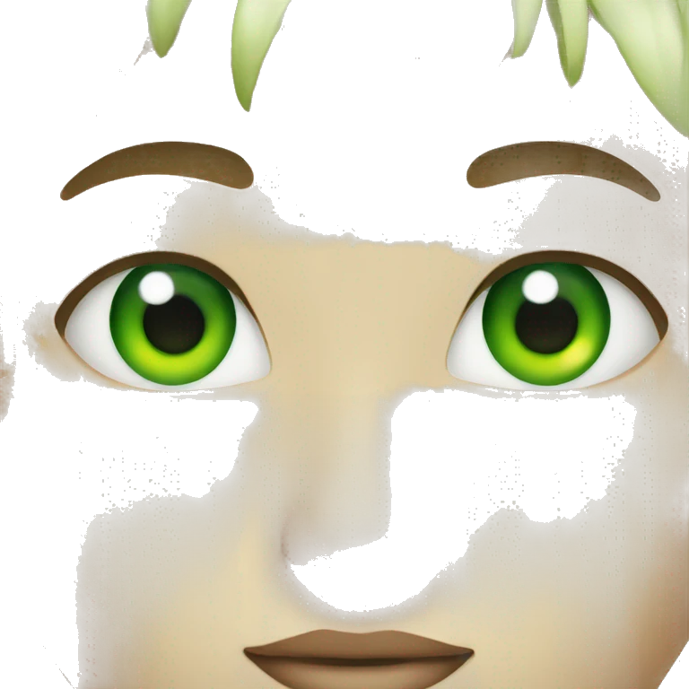 green eye emoji