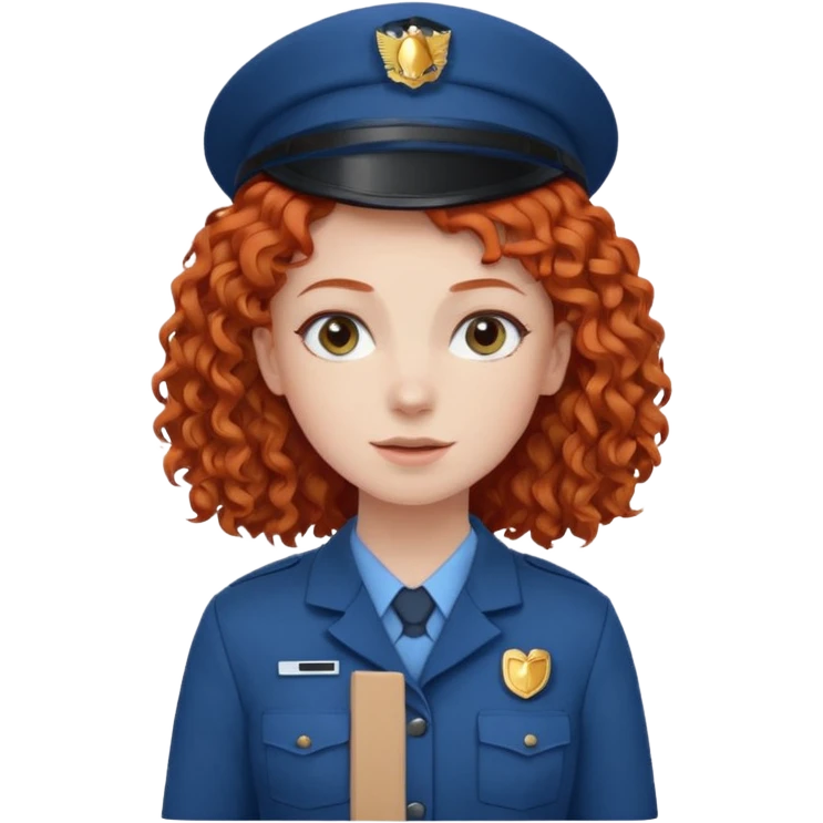 box carrier curly red hairedgirl  emoji