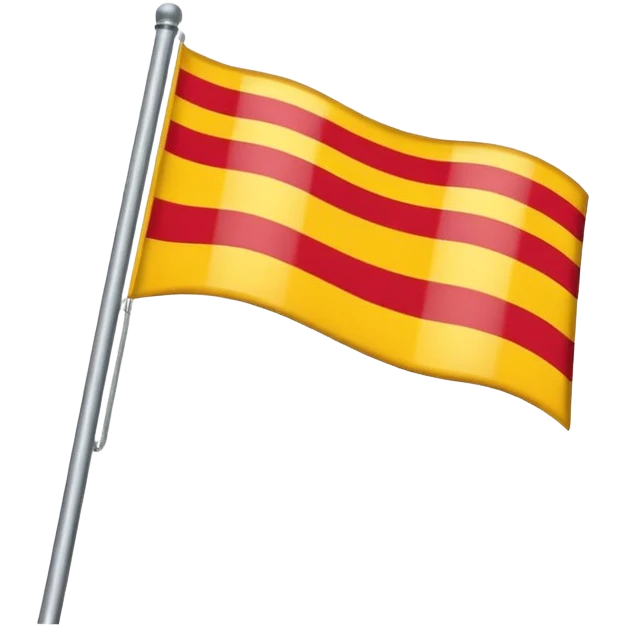 Bandera catalana emoji