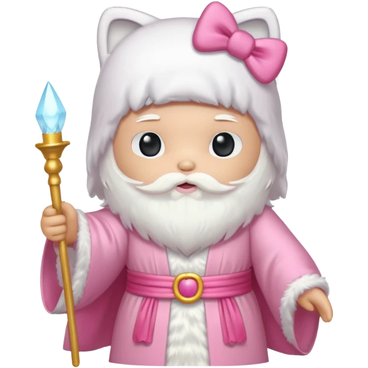 Hello kitty and god emoji