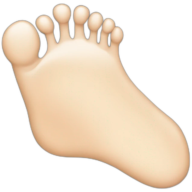 Foot emoji