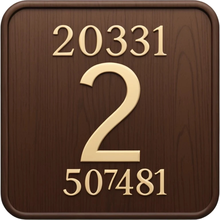 hotel room number wood sign near door emoji