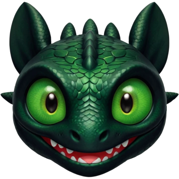 Toothless fro. How tk train your dragon emoji