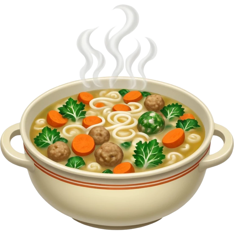 Italian Wedding soup emoji