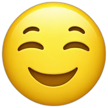 happy yellow face emoji