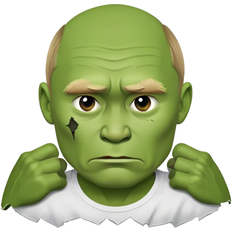 Ork clothes T-shirt with the photo Putin emoji