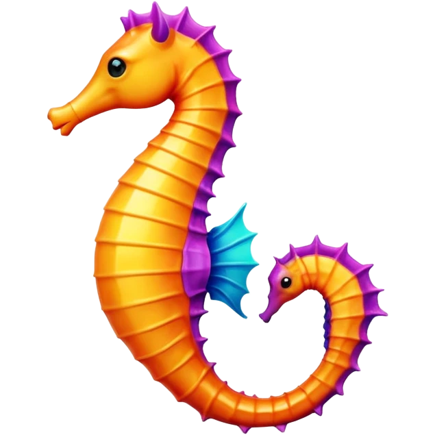 Seahorse - чтобы выглядил как настоящий эмодзи emoji