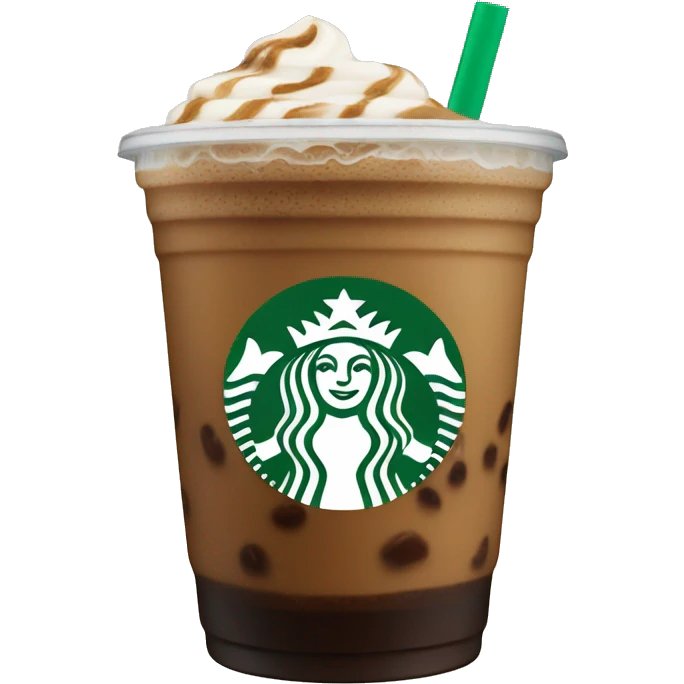 starbucks iced coffee emoji