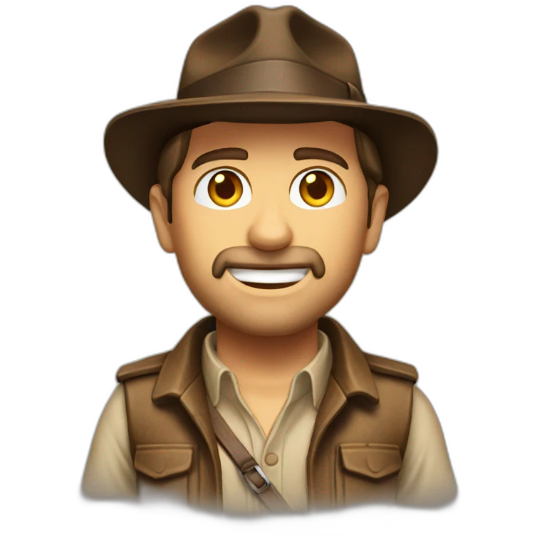 Indiana jones emoji