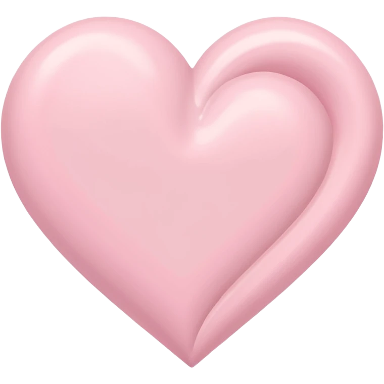sakura heart with a pastel swirl emoji