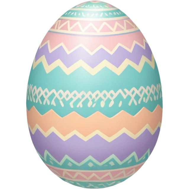 decorative Easter egg emoji