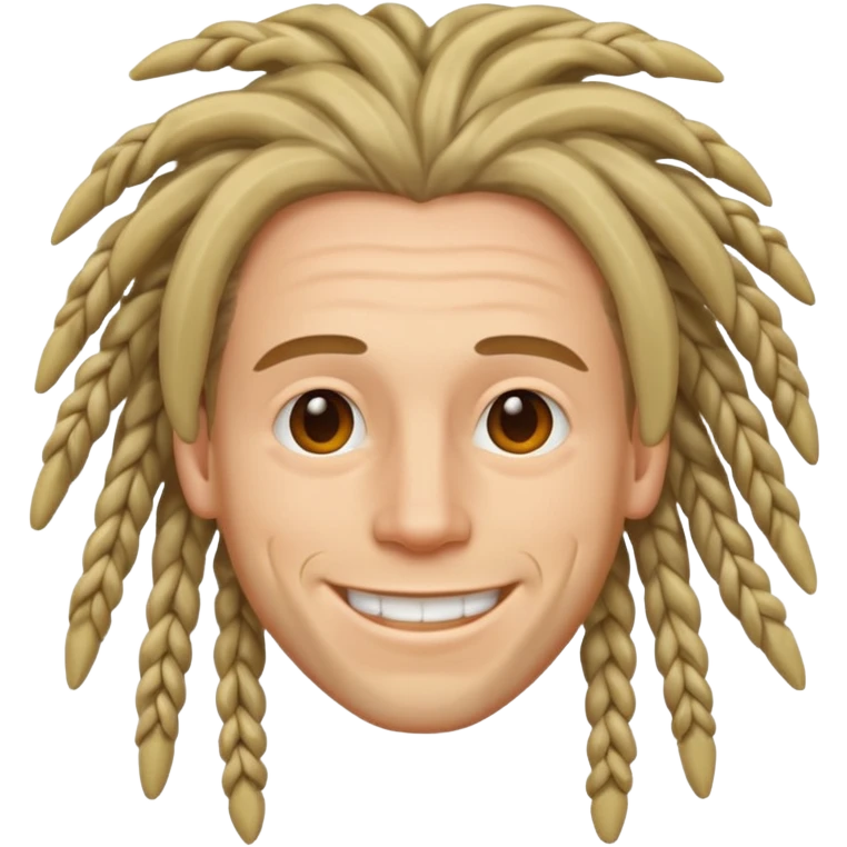 white man with dreadlocks emoji
