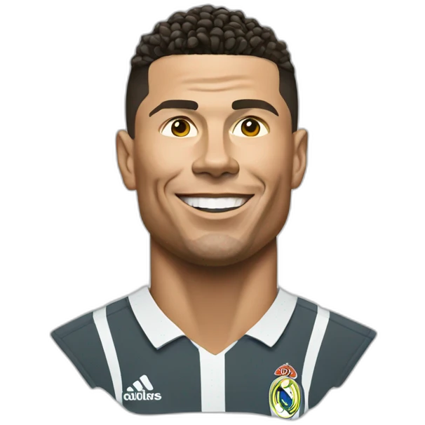 Ronaldo impressionism emoji