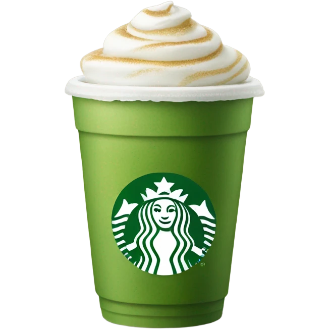 starbucks matcha emoji