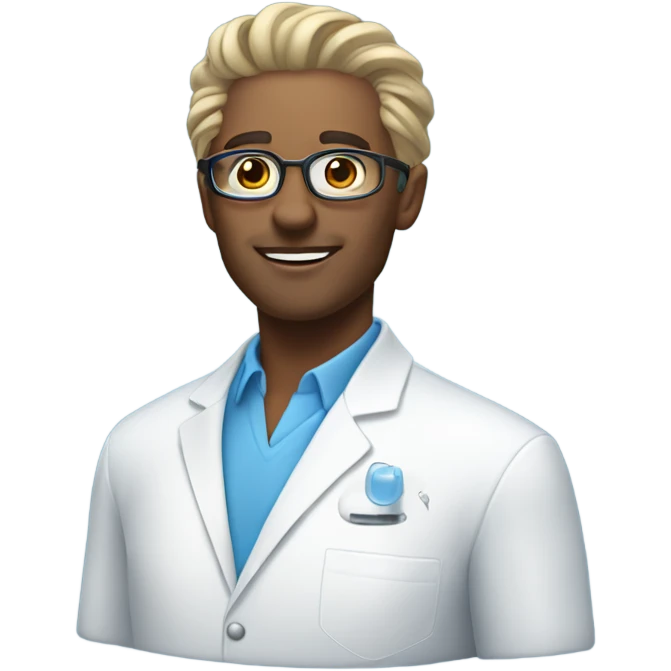 Shampoo blue dermatologist  emoji