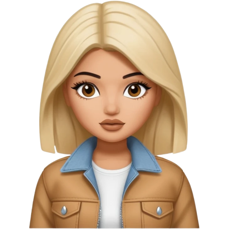 kylie jenner as pretty bratz baddie emoji