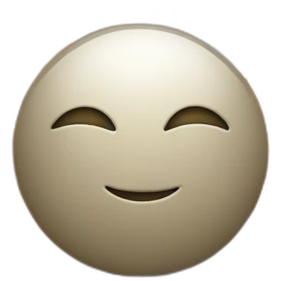sun without face emoji