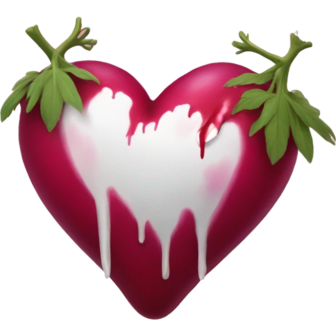 Bleeding heart emoji