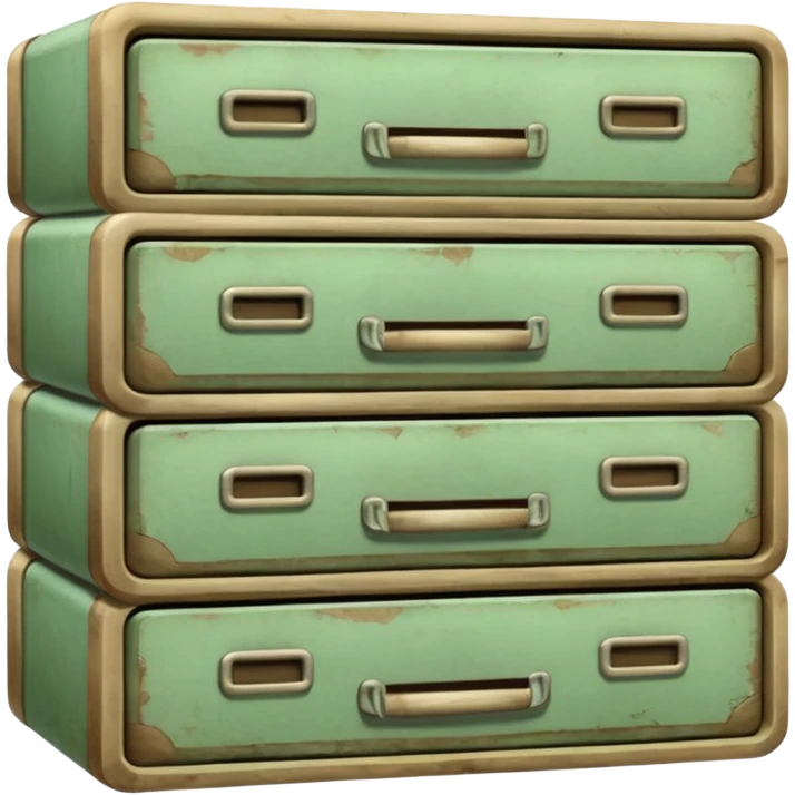 pale green archive emoji
