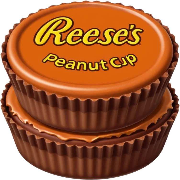 reeses peanut butter cup emoji