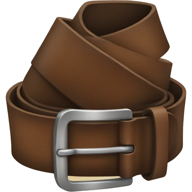 Leather belt  emoji