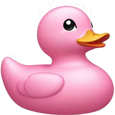 light pink rubber duck emoji