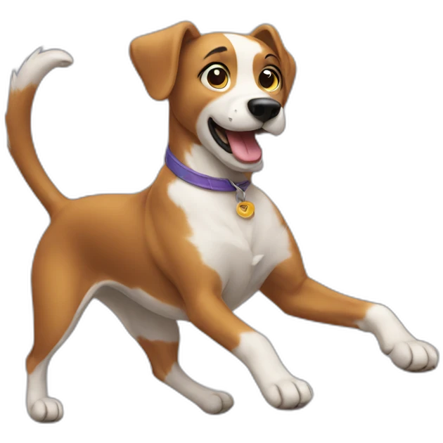 dancing dog emoji