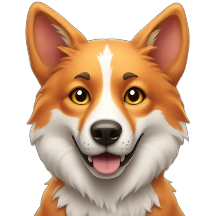 fox dog emoji