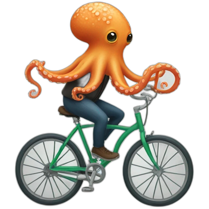 octopuss-riding-a-bicycle emoji