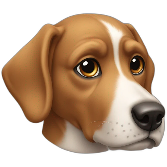 Dikke hond emoji